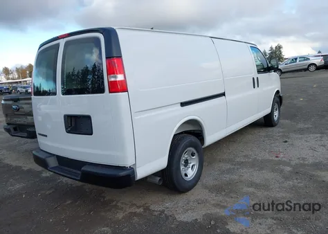 2025 Chevrolet Express Cargo Rwd 3500 Extended Wheelbase Wt from USA, damaged, VIN 1GCZGHFP6S1266853